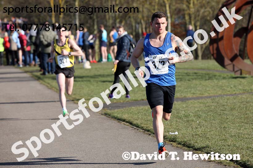 Senior mens 2018 Royal Signals NECAA Road Relays, Hetton. Photo: David T. Hewitson/Sports for All Pics